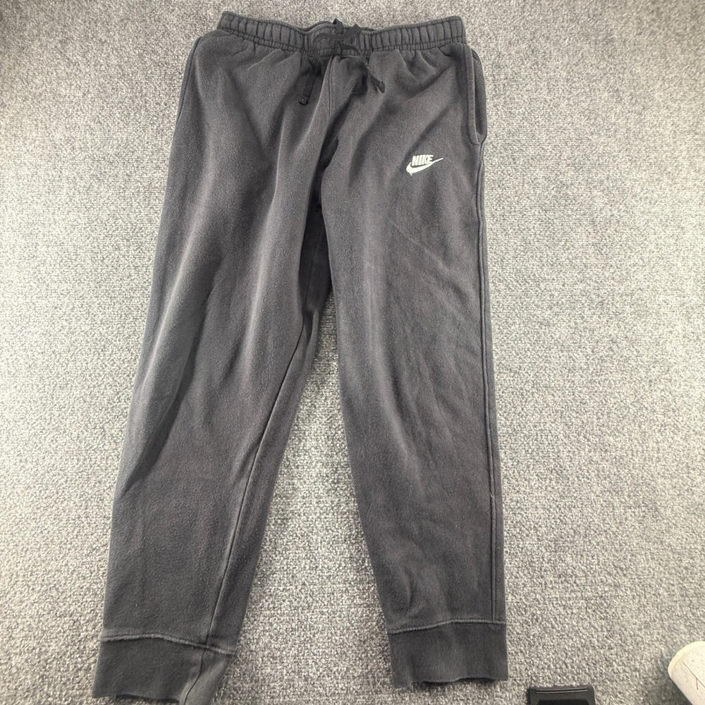 Nike Sportswear Club Fleece Jogger Sweatpants Black Mens Medium 0517